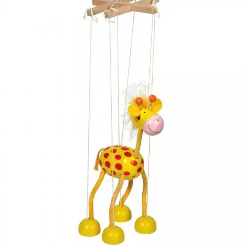 Детска играчка - Марионетка Goki жираф | P97545