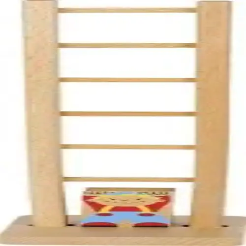 Детска дървена игра Goki Клоун Климби на стълба | P97625