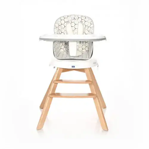 Детски стол за хранене Lorelli Napoli с ротация Grey | P97677