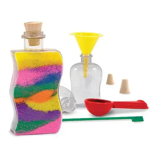 Детски комплект Melissa&Doug Цветен пясък в бутилка | P97731