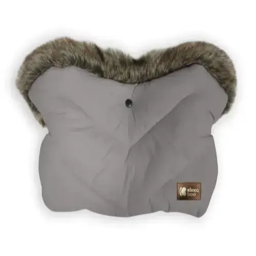 Ръкавица за количка Kikka Boo Luxury Fur Grey | P97818