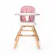 Детски стол за хранене Lorelli Napoli с ротация Pink Bears  - 2