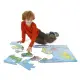 Детски пъзел Melissa&Doug Карта на света 33 ч.  - 3