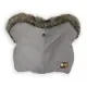 Ръкавица за количка Kikka Boo Luxury Fur Grey 