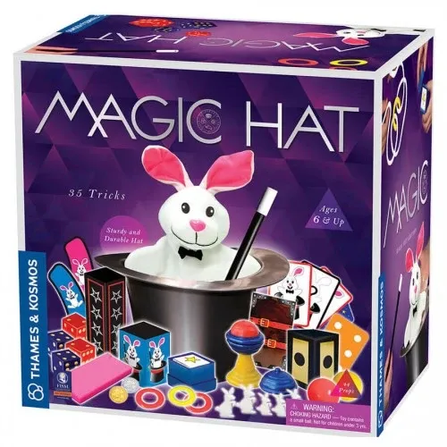 Детски комплект - Магическа шапка Thames & Kosmos, 35 фокуса | P97905