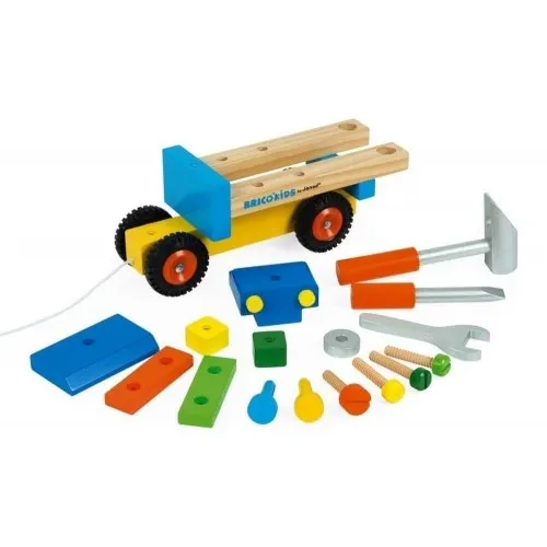 Детска дървена играчка - Камион Janod Brico Kids  - 3