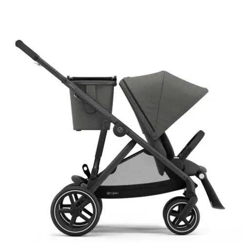 Бебешка количка за близнаци Cybex Gazelle S Soho Grey black | P97975
