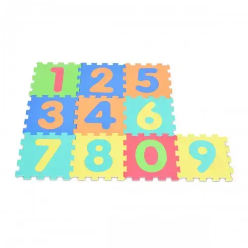 Детски мек пъзел-килим Moni Toys цифри 10 ел. | P97988