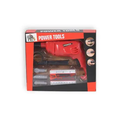 Детска Бормашина Moni Toys Power Tools 7 части  - 5