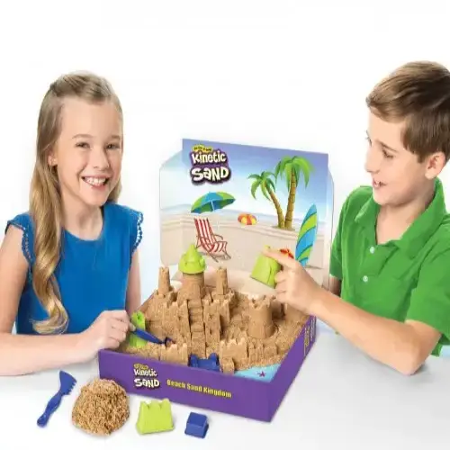 Детски комплект пясъчен замък Spin Master Kinetic Sand  - 5