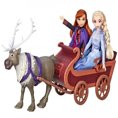 Детски сет-Свен Анна и Елза с шейна Disney Замръзналото кралство | P98296