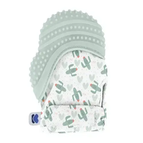 Бебешка ръкавица за венци и зъби Kikka Boo Cactus Минт | P98302