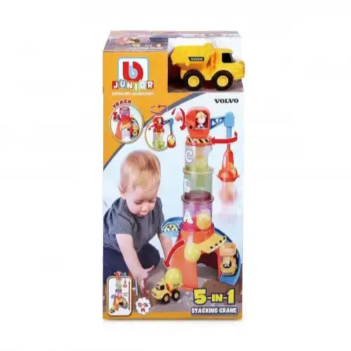 Детски кран за игра Bburago Junior Volvo  - 2