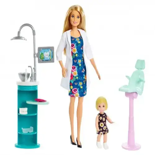 Детски игрален комплект Barbie Зъболекар | P98353