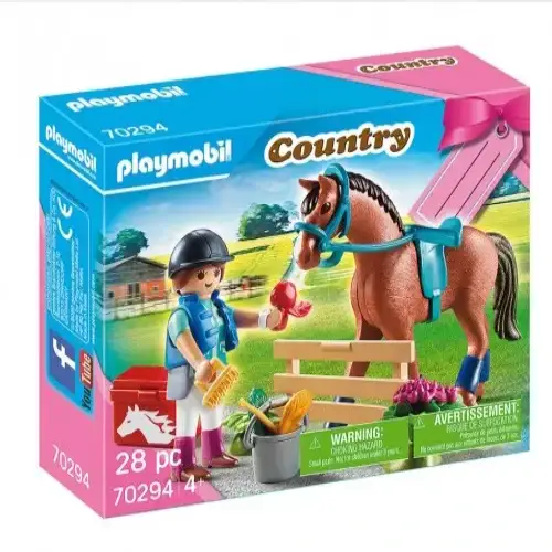 Подаръчeн комплект Playmobil  Ферма за коне | P98362