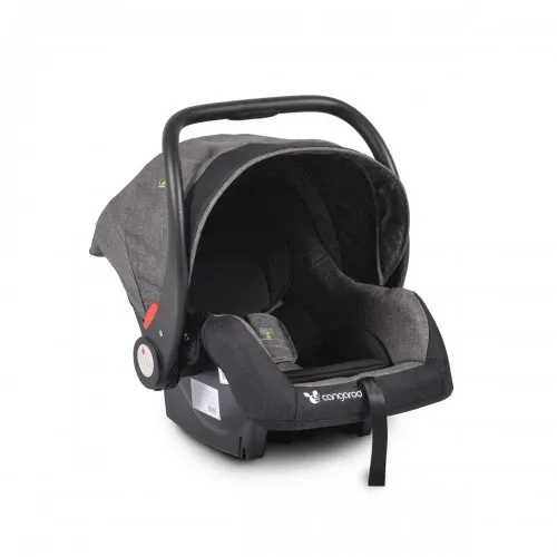 Бебешки стол-кошница за кола Moni Stefanie 2020 тъмно сив | P99008