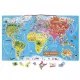 Детска магнитна карта на света Janod (на английски)  - 1