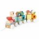Детска дървена играчка - Влак Janod Pure  - 1