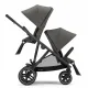 Бебешка количка за близнаци Cybex Gazelle S Soho Grey black  - 12