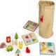 Детска дървена игра за памет с напипване Janod  - 1