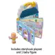 Бебешки комплект за игра Fisher Price, Книжка + бебе  - 3