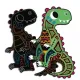 Детски скреч арт карти Janod Динозаври  - 2