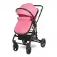 Детска комбинирана количка Lorelli Alba Classic Candy Pink  - 4