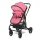 Детска комбинирана количка Lorelli Alba Classic Candy Pink  - 5