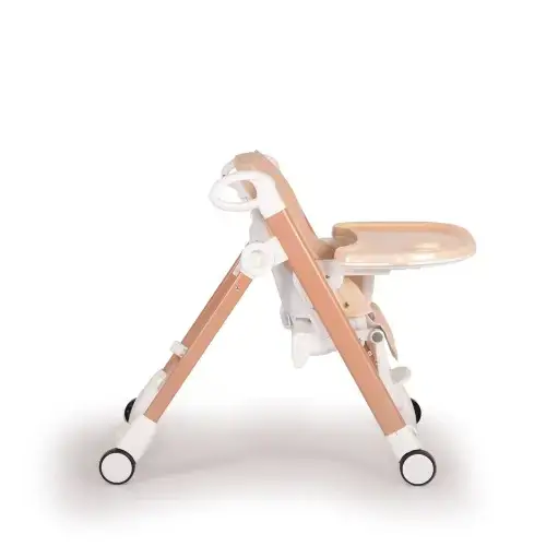 Бебешки детски стол за хранене Cangaroo Brunch бежов | P99155