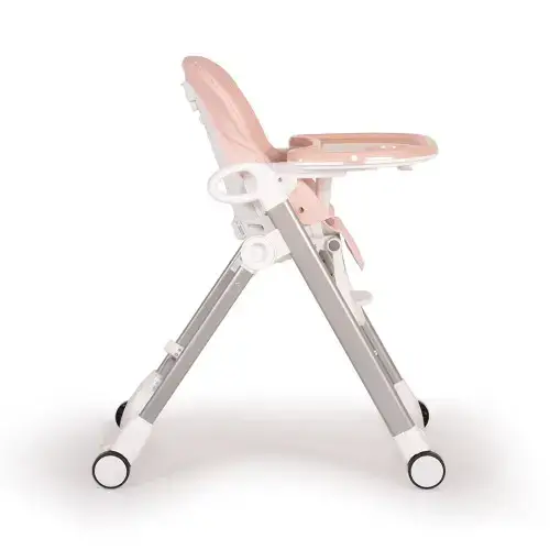 Бебешки детски стол за хранене Cangaroo Brunch розов | P99157
