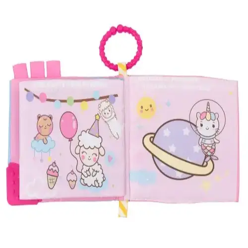 Образователна текстилна книжка с чесалка Kikka Boo Happy Unicorn | P99230