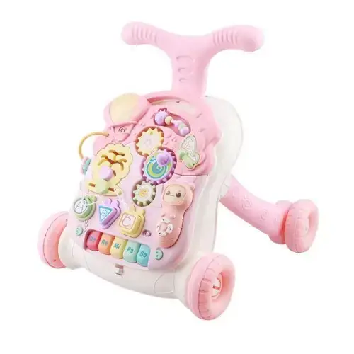 Детска музикална играчка на колела 2 в 1 Chipolino Мулти, розова | P105740