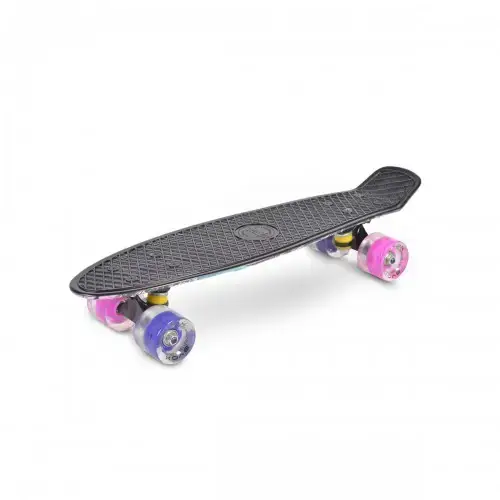 Детски скейтборд 22 инча Byox Graffiti Pink LED | P107406