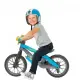 Детско колело за балансиране Chillafish BMXIE MOTO, Синьо  - 2