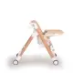 Бебешки детски стол за хранене Cangaroo Brunch бежов  - 2