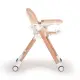 Бебешки детски стол за хранене Cangaroo Brunch бежов  - 5