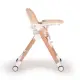 Бебешки детски стол за хранене Cangaroo Brunch бежов  - 6