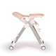 Бебешки детски стол за хранене Cangaroo Brunch розов  - 5