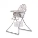 Детски стол за хранене Moni Scaut сив  - 2