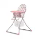 Детски стол за хранене Moni Scaut розов  - 3