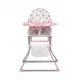 Детски стол за хранене Moni Scaut розов  - 4