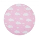 Бебешки комплект за мини кошара Chipolino облаче розово  - 2