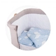 Бебешки комплект за мини кошара Chipolino облаче синьо  - 1