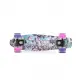 Детски скейтборд 22 инча Byox Graffiti Pink LED  - 2
