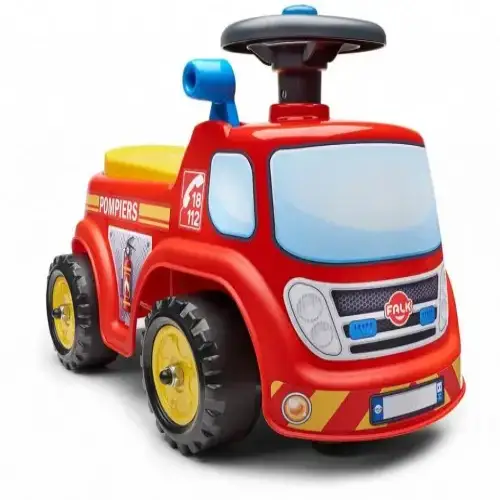 Детски камион без педали Falk, Пожарна кола | P108565