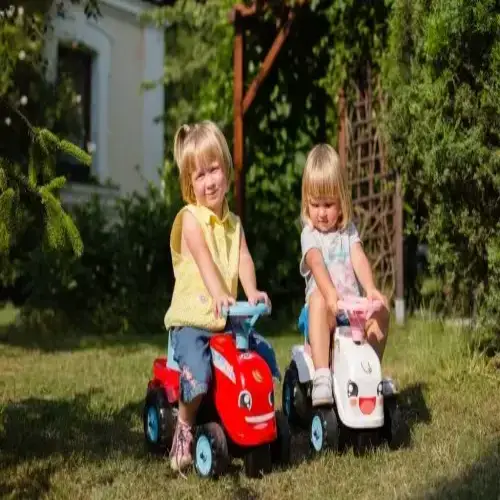 Детски трактор с ремарке Falk, червен | P108575