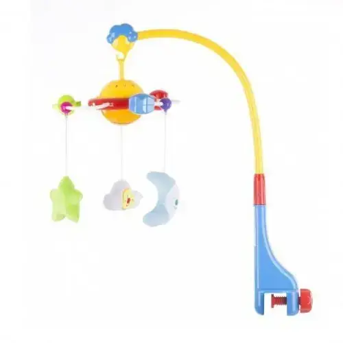 Бебешка музикална играчка за легло с прожектор Chipolino Орбита | P108639