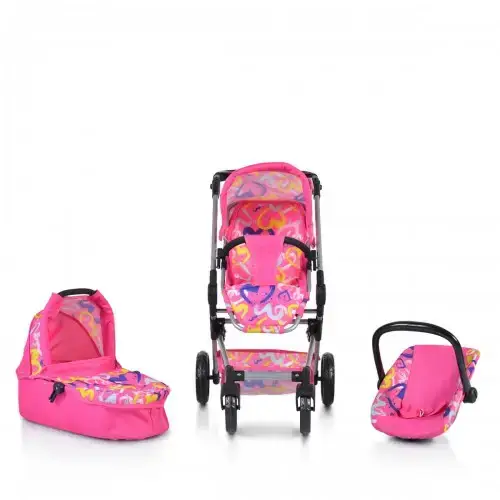Детска комбинирана количка за кукли Moni Toys Venera | P110589