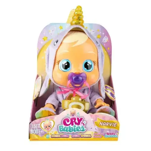 Детска кукла със сълзи IMC Crybabies Special Edition Narvie  - 1