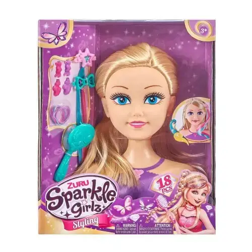 Детски модел за прически с цветни кичури Sparkle Girlz | P110681